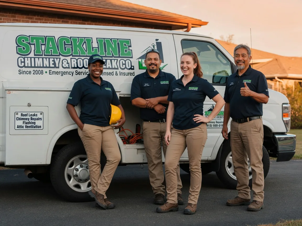 Chimney flashing repair company in Huntington, WV